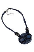 Dante NL5532 Blue Snake Pendant Necklace