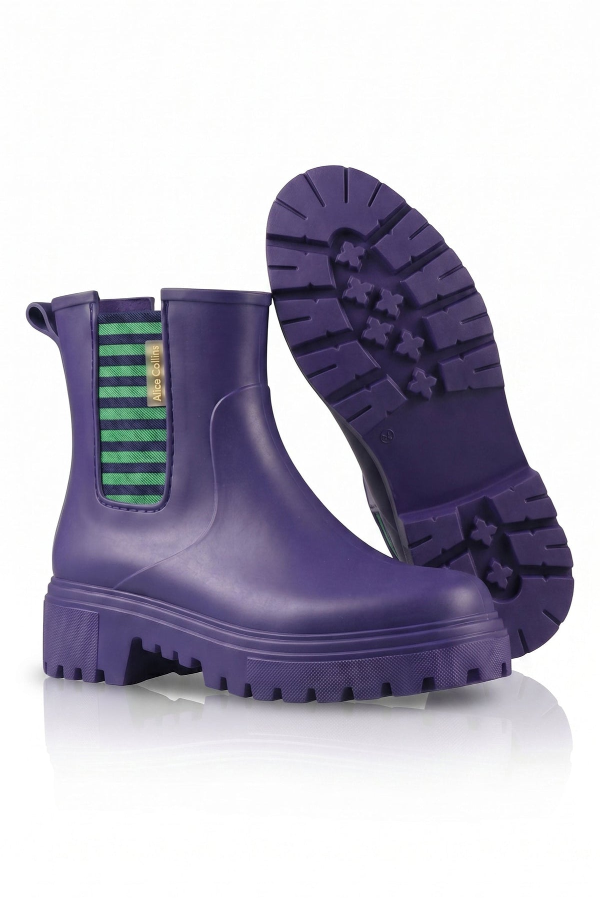 Alice Collins Mayfair Rich Navy Wellie Boots 037A400