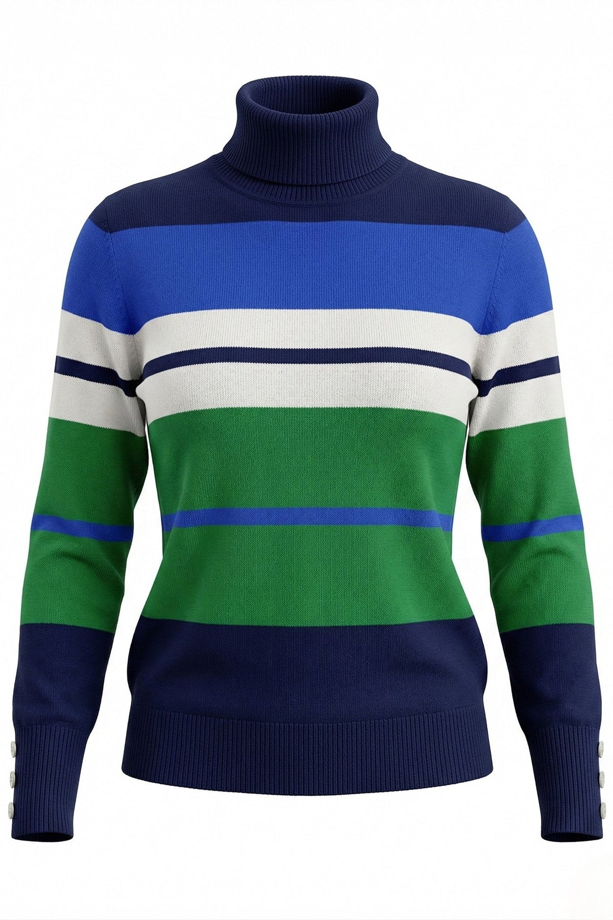 Alice Collins Nova Rich Navy Stripe Jumper 037A025