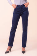 Alison Sheri Navy Straight Leg Jeans PAS2403