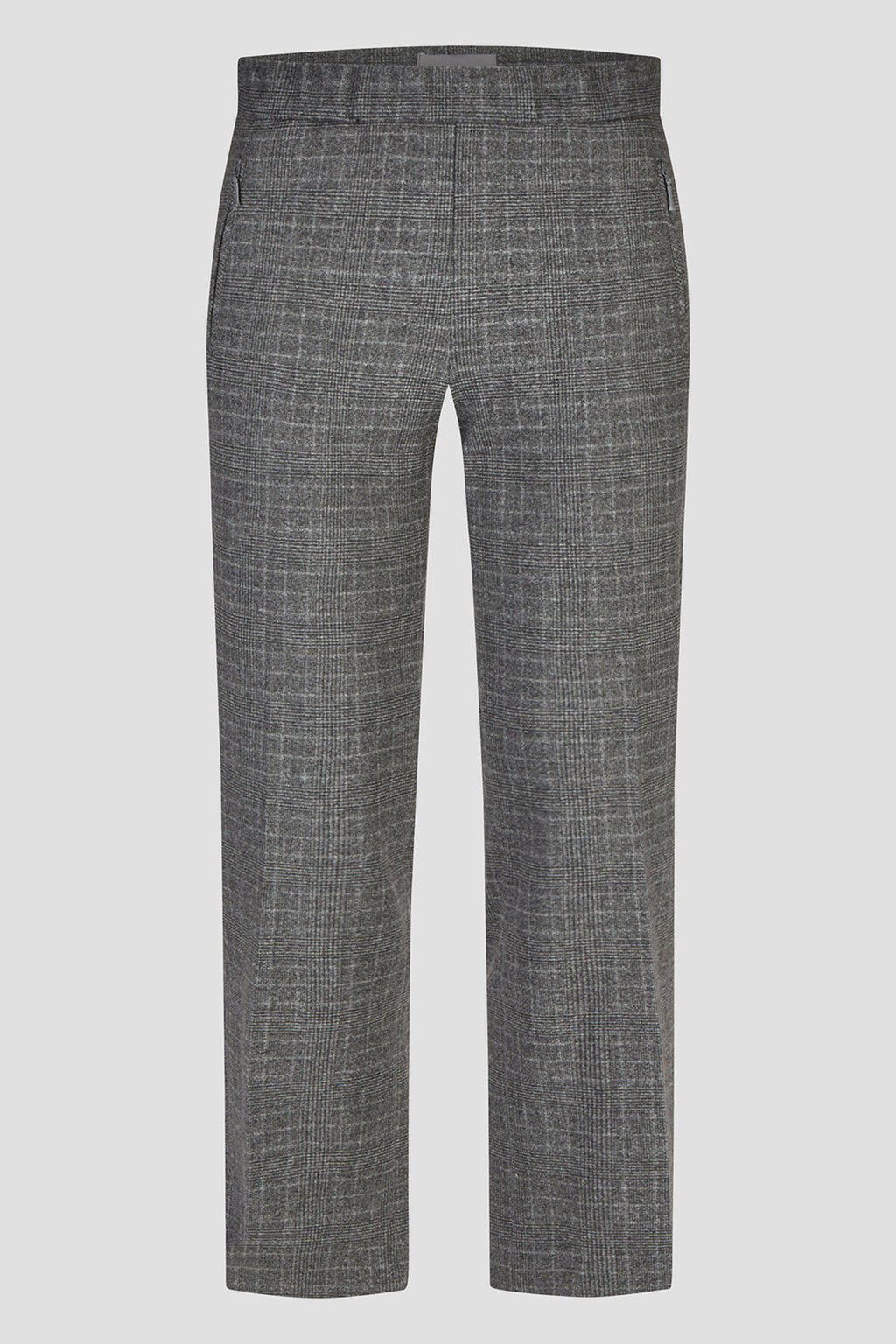 Anna Montana 5667 Rose Grey Check Tweed Trousers