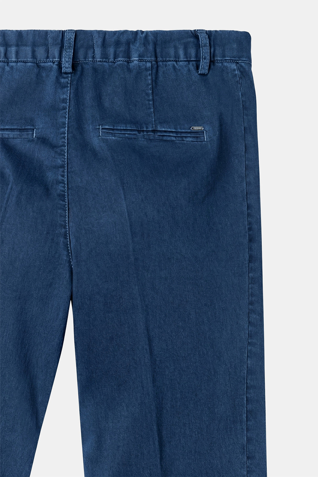 Anna Montana Mila Blue Denim Straight Leg Trousers 1045