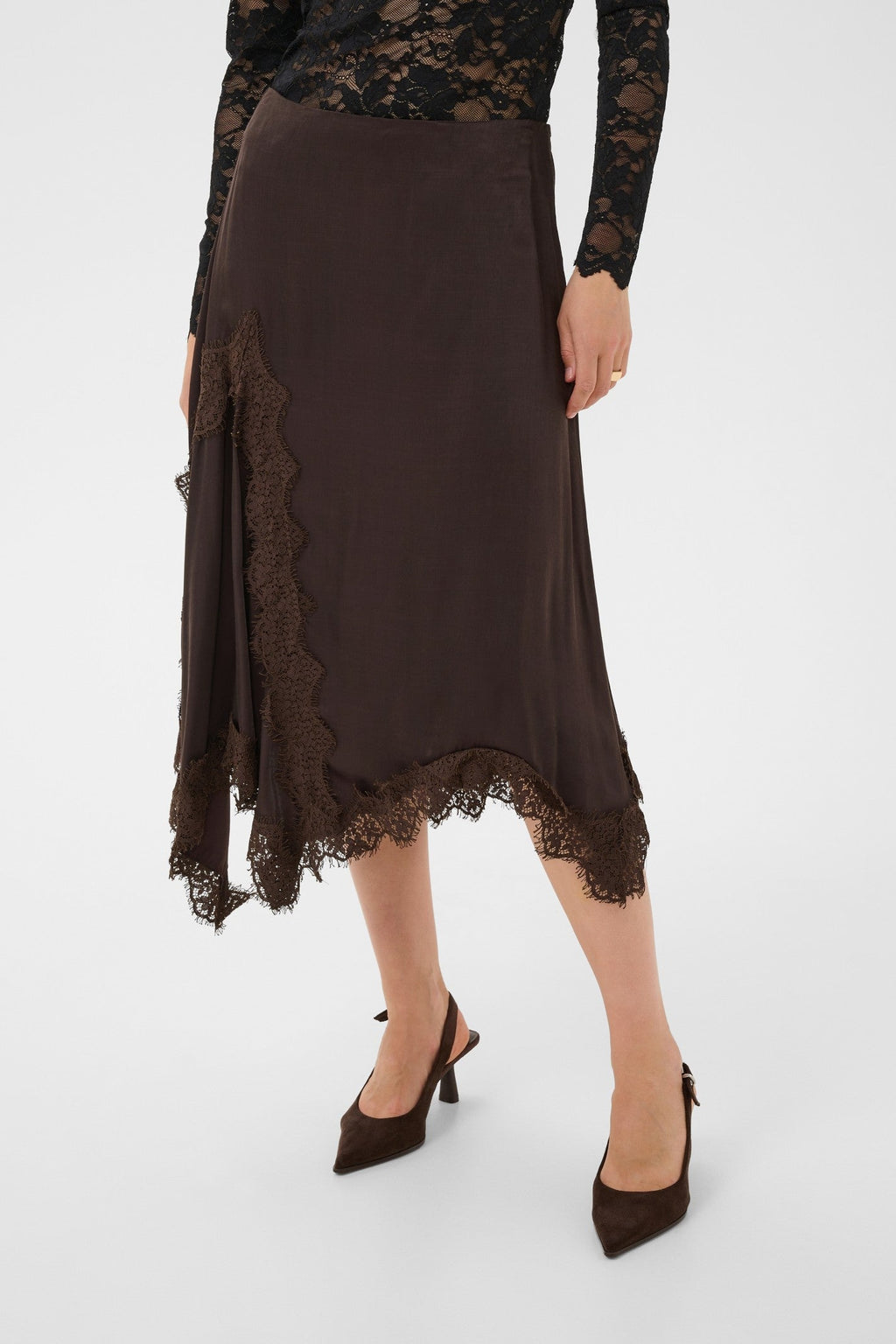 Cream Clothing CRConfir Java Brown Skirt 10615351 191016