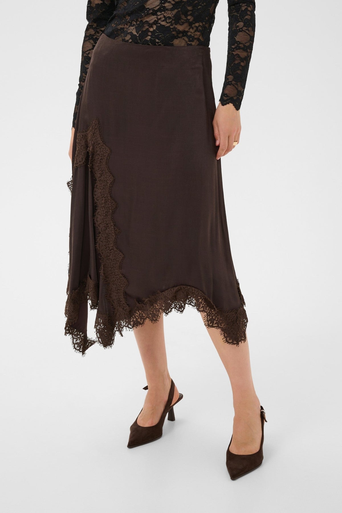 Cream Clothing CRConfir Java Brown Skirt 10615351 191016