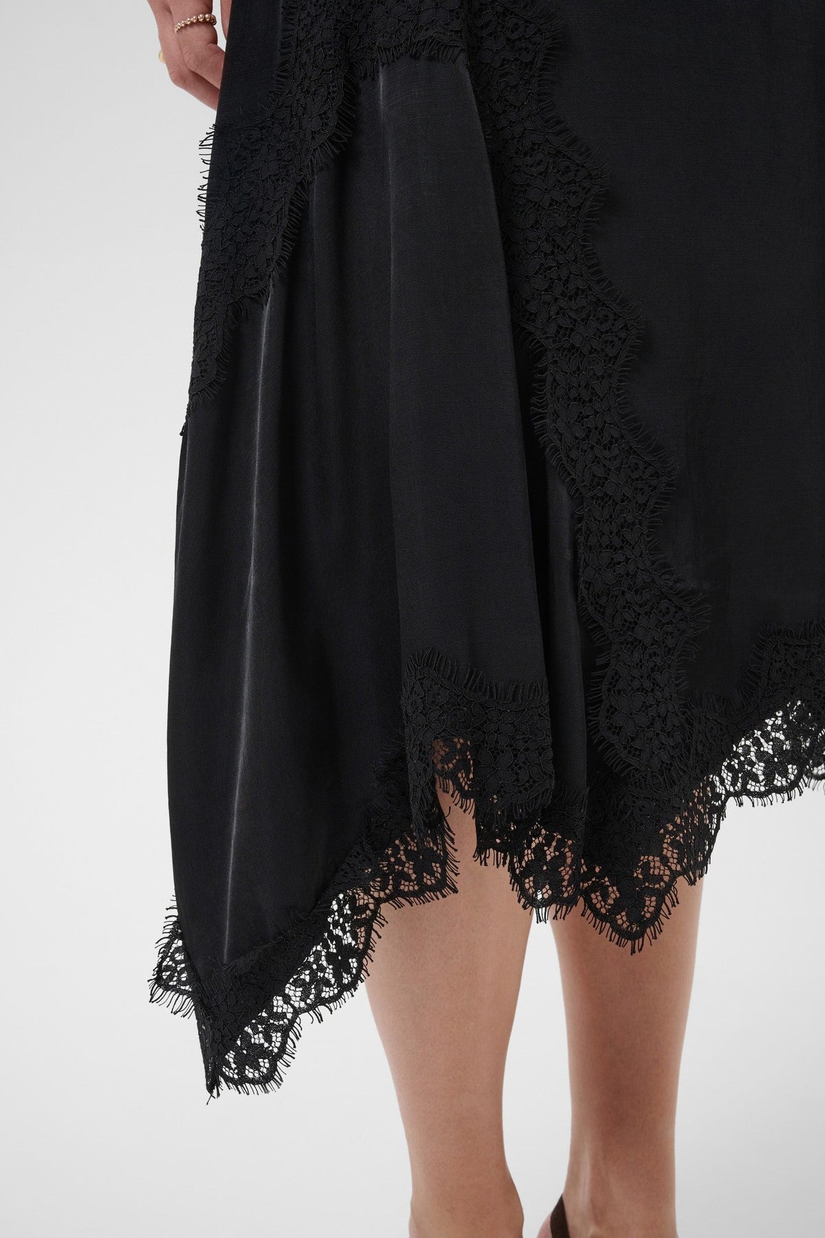 Cream Clothing CRConfir Pitch Black Skirt 10615351 100120