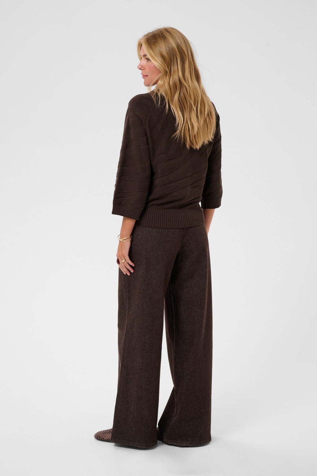 Cream Clothing CRDela Java Brown Jumper 10615364 191016