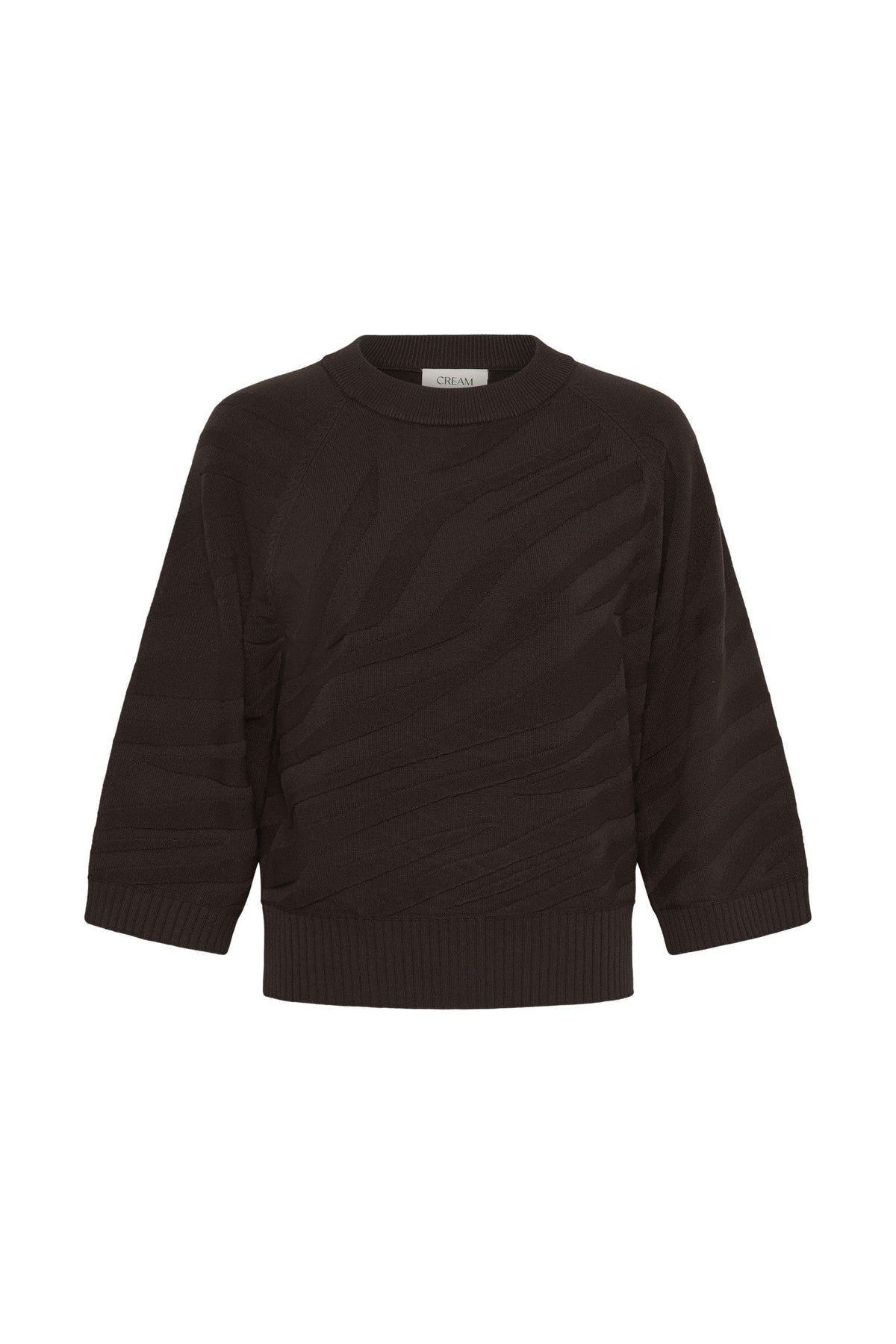 Cream Clothing CRDela Java Brown Jumper 10615364 191016