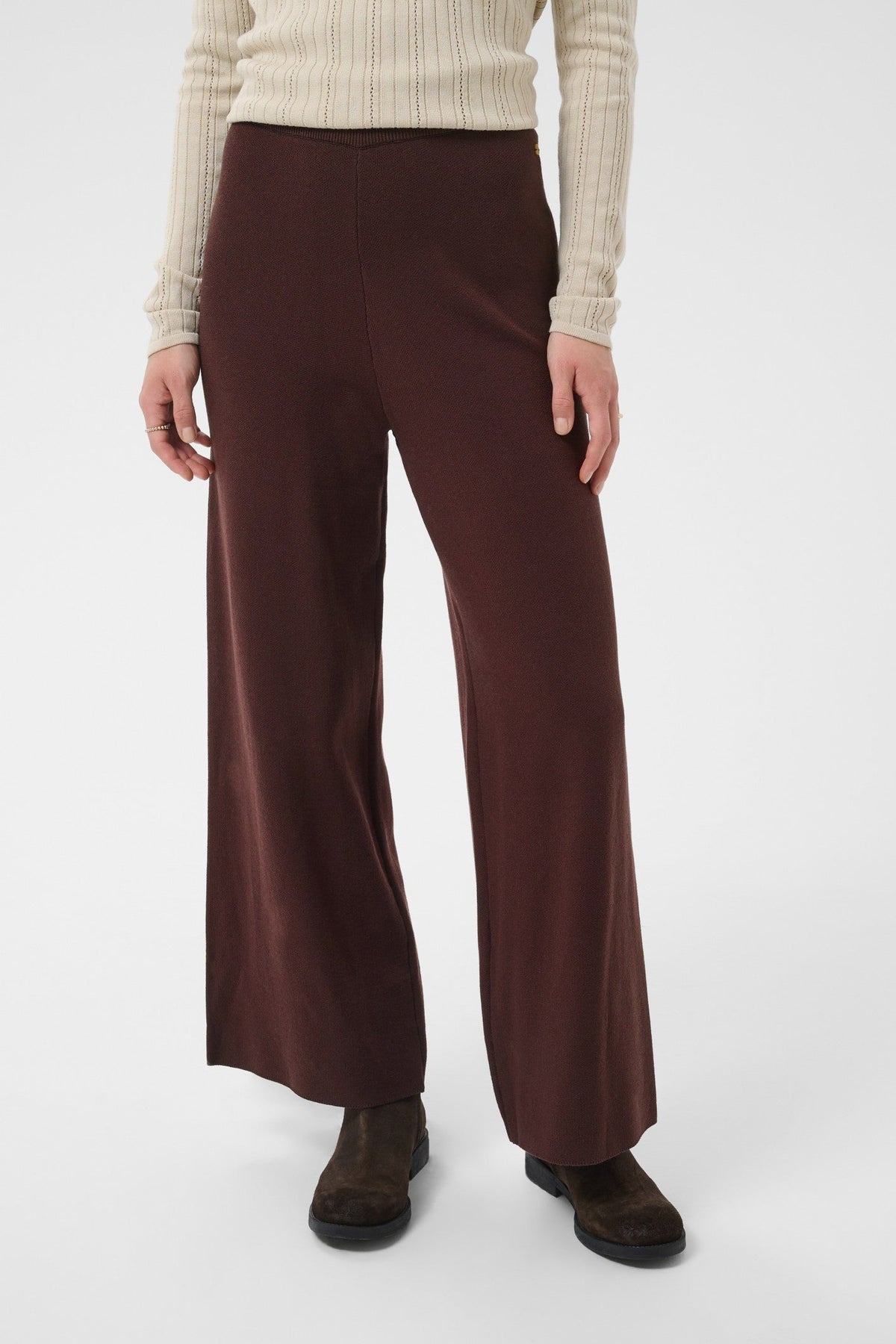 Cream Clothing CRDela Java Brown Trousers 10615501 191016