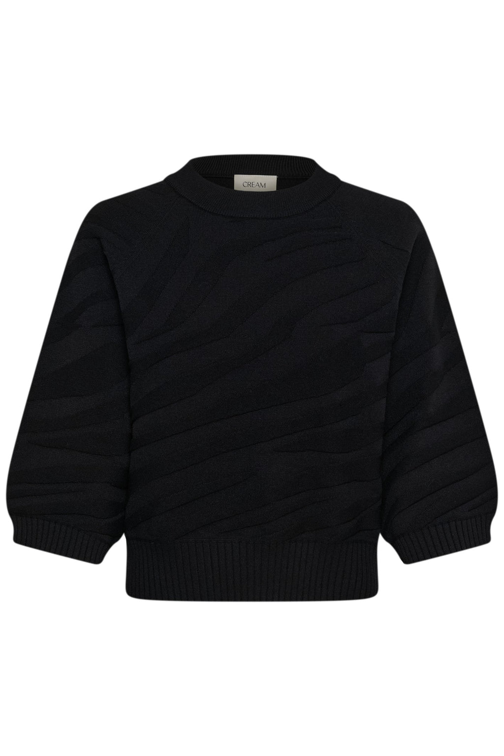 Cream Clothing CRDela Pitch Black Jumper 10615364 100120