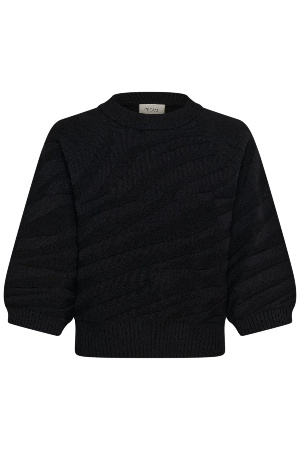 Cream Clothing CRDela Pitch Black Jumper 10615364 100120