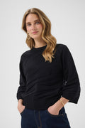 Cream Clothing CRDela Pitch Black Jumper 10615364 100120