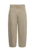 Cream Clothing CRDjuli Cobblestone Wash Beige Relaxed Fit Barrel Jeans 10615293 1000029