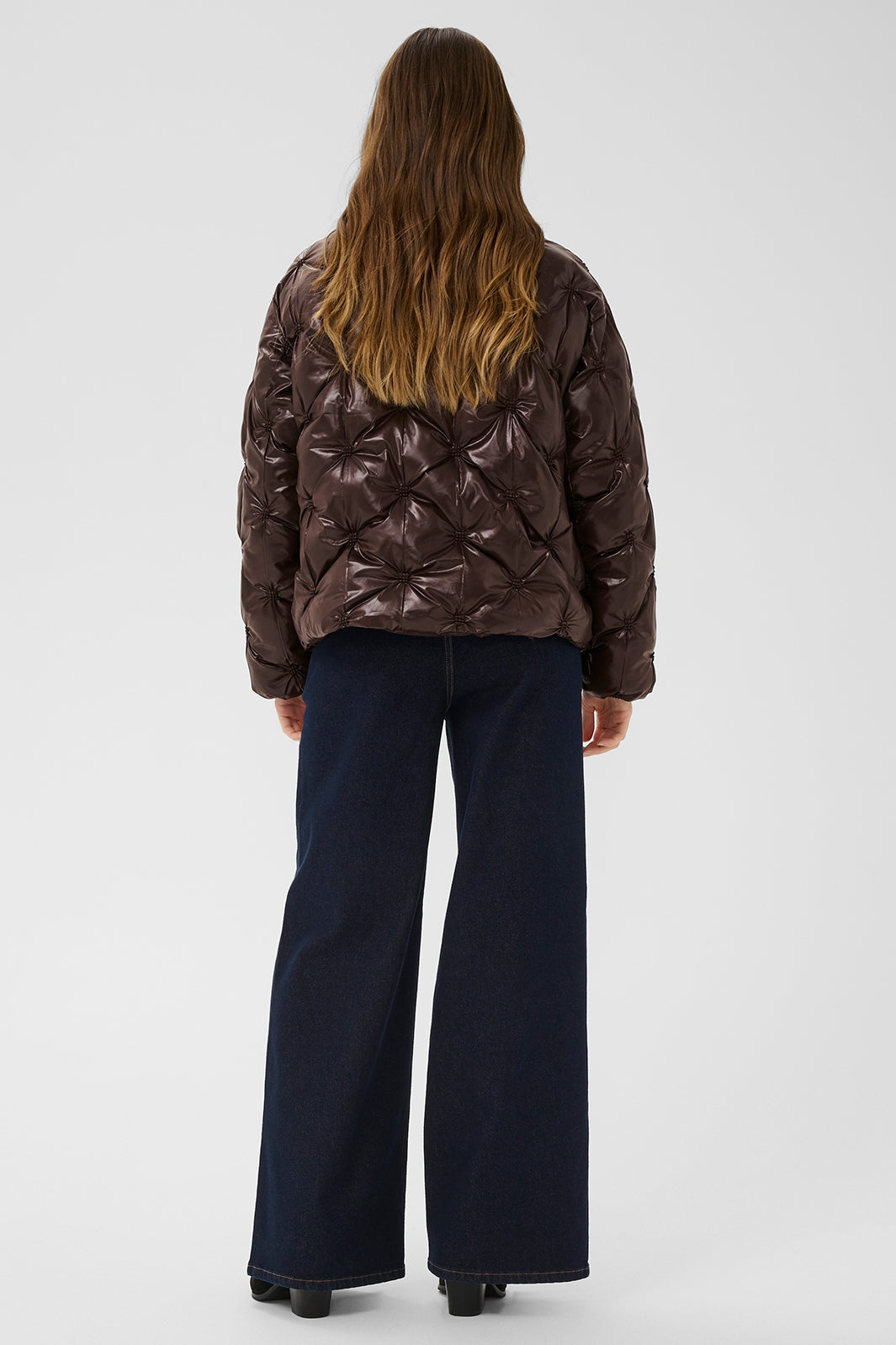 Cream Clothing CRDrakie Coffee Bean Padded Jacket