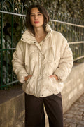 Cream Clothing CRDrakie Oatmeal Padded Jacket