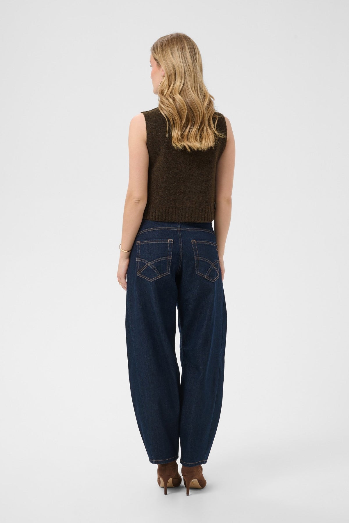Cream Clothing CRElsie Java Brown Jumper 10615533 191016