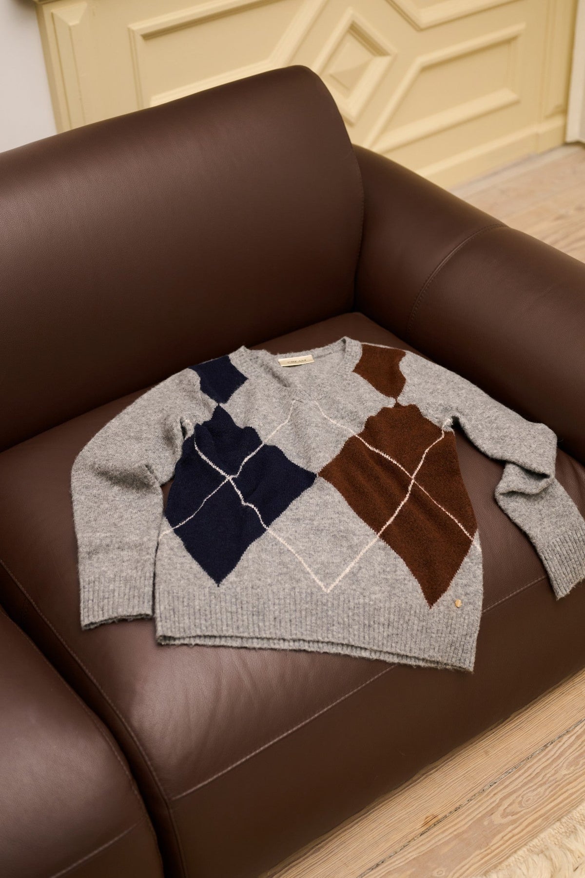 Cream Clothing CRHope Grey Melange Jumper 10615298 100391