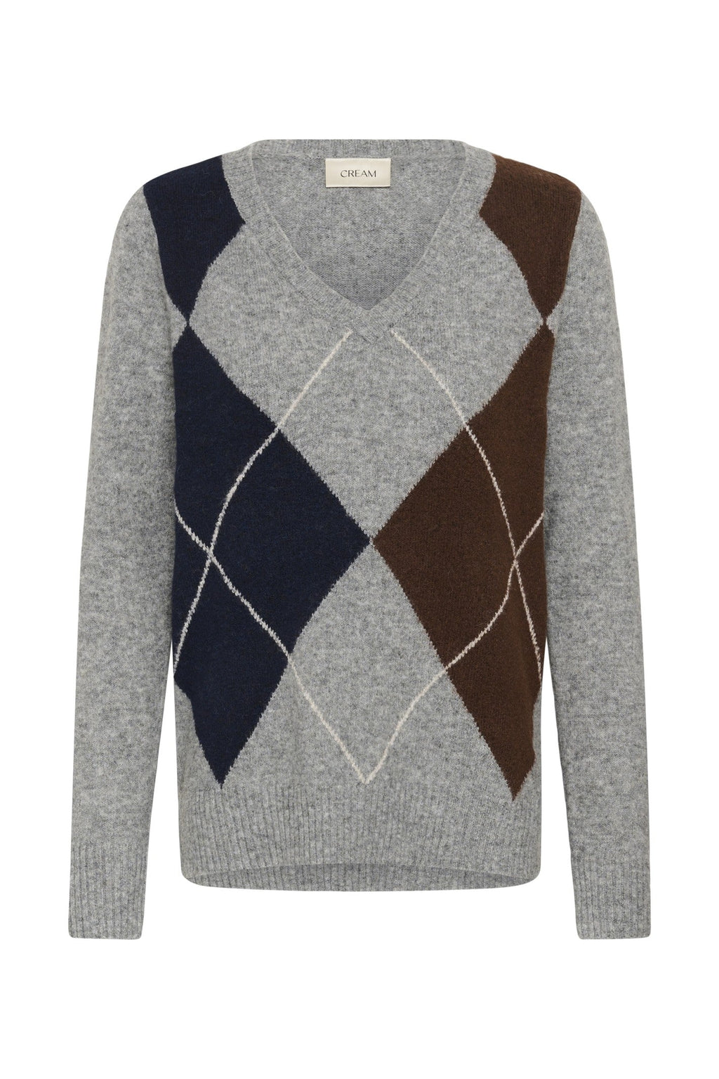 Cream Clothing CRHope Grey Melange Jumper 10615298 100391