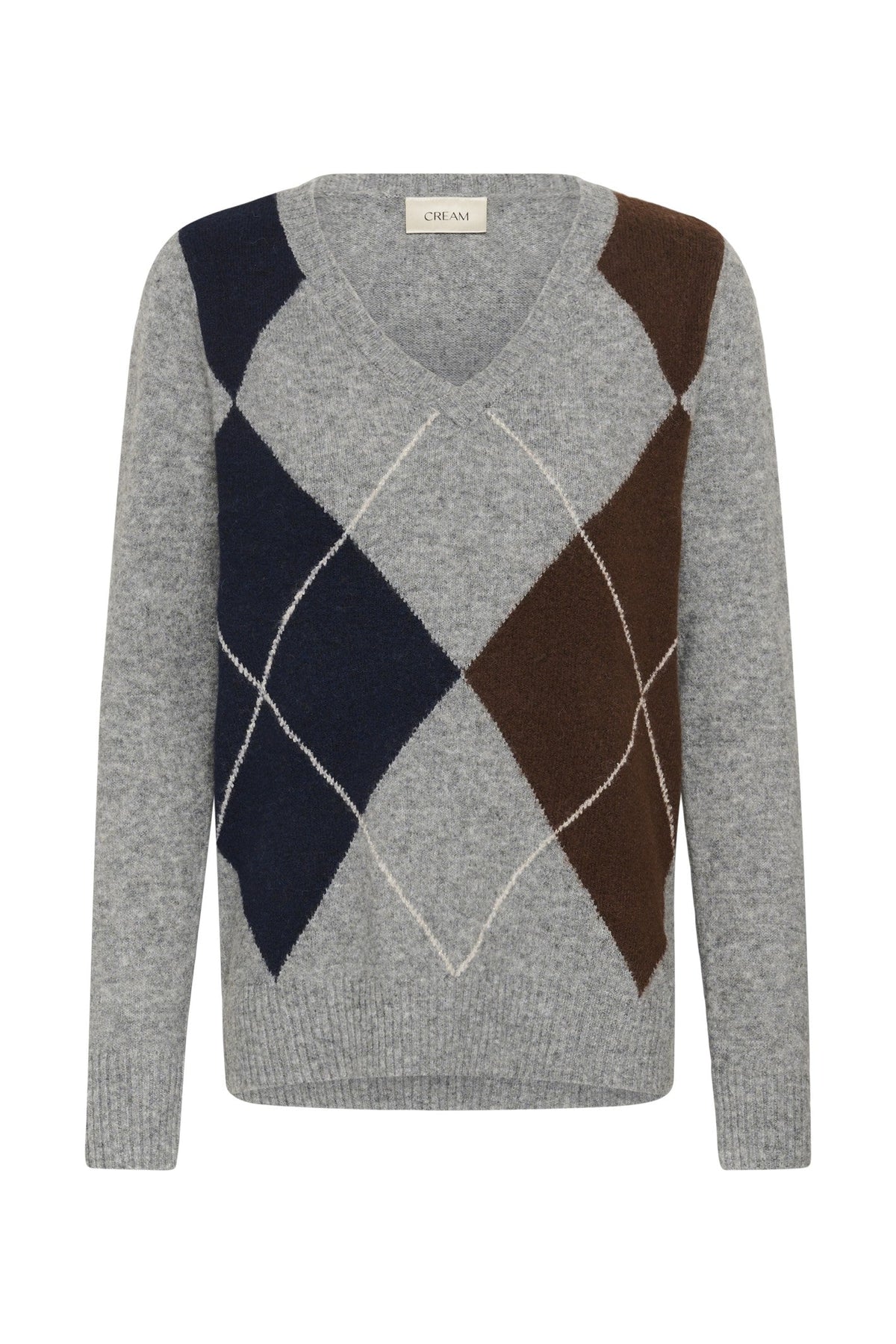 Cream Clothing CRHope Grey Melange Jumper 10615298 100391