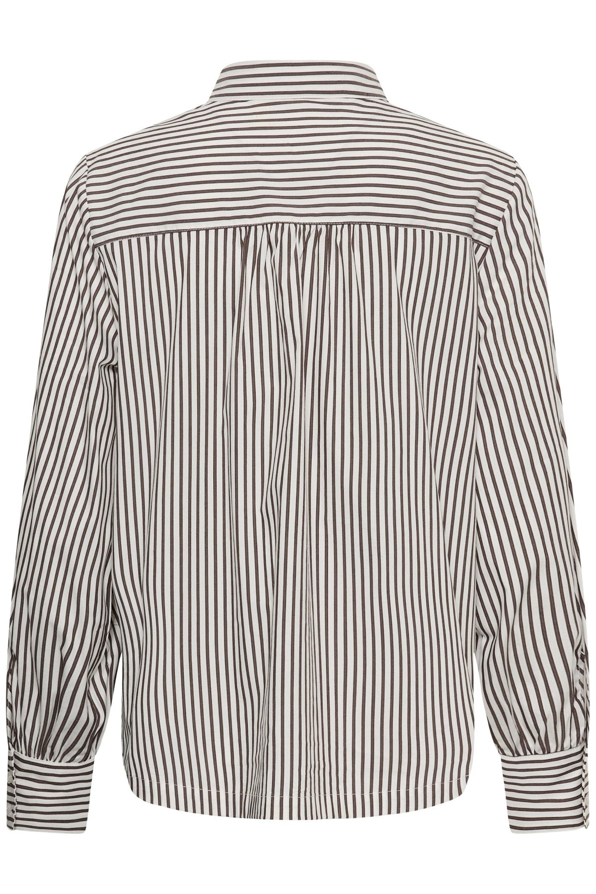 Cream Clothing CRMira Java Brown Stripe Shirt 10615320 1000264