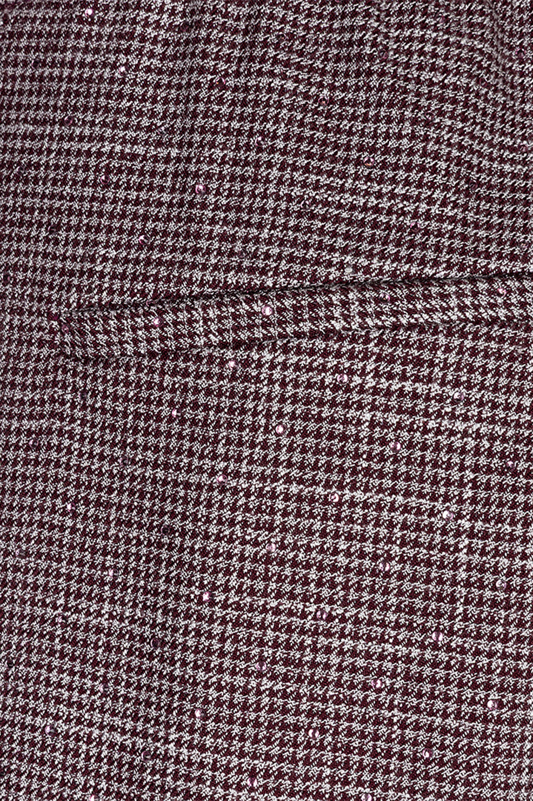 Esqualo 10525 Merlot Houndstooth Trousers