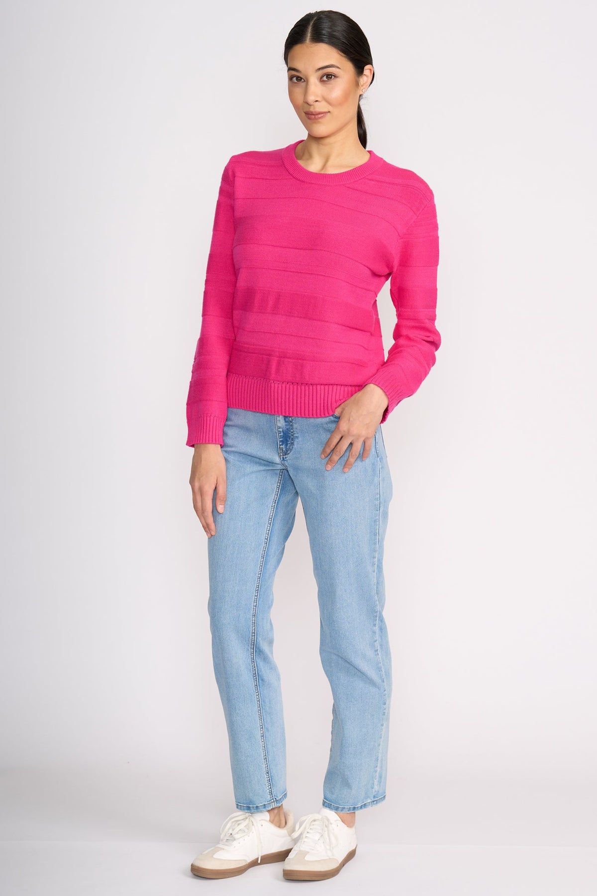 Foil FO8461 Face Value Electric Fuchsia Pink Jumper