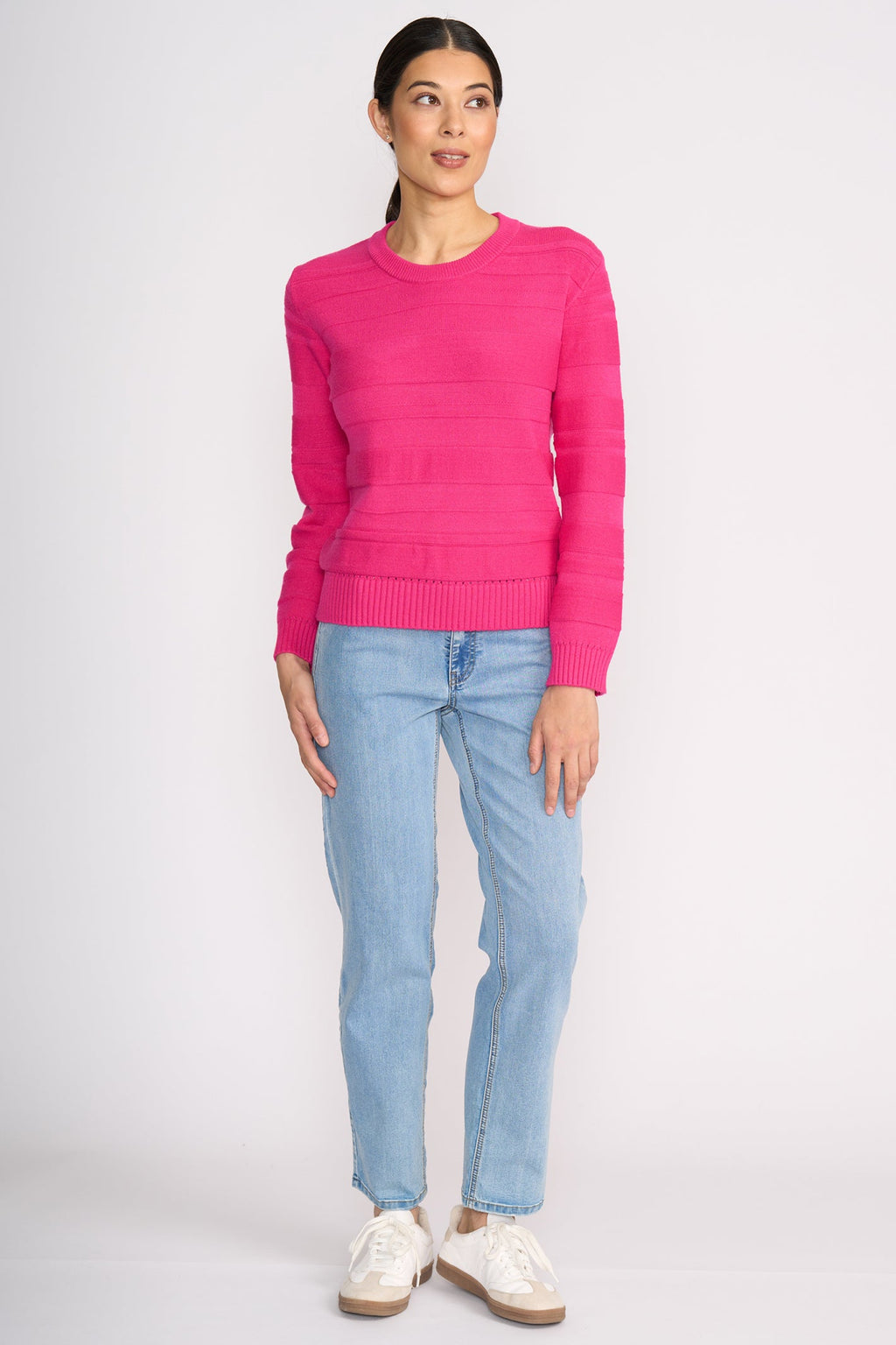 Foil FO8461 Face Value Electric Fuchsia Pink Jumper