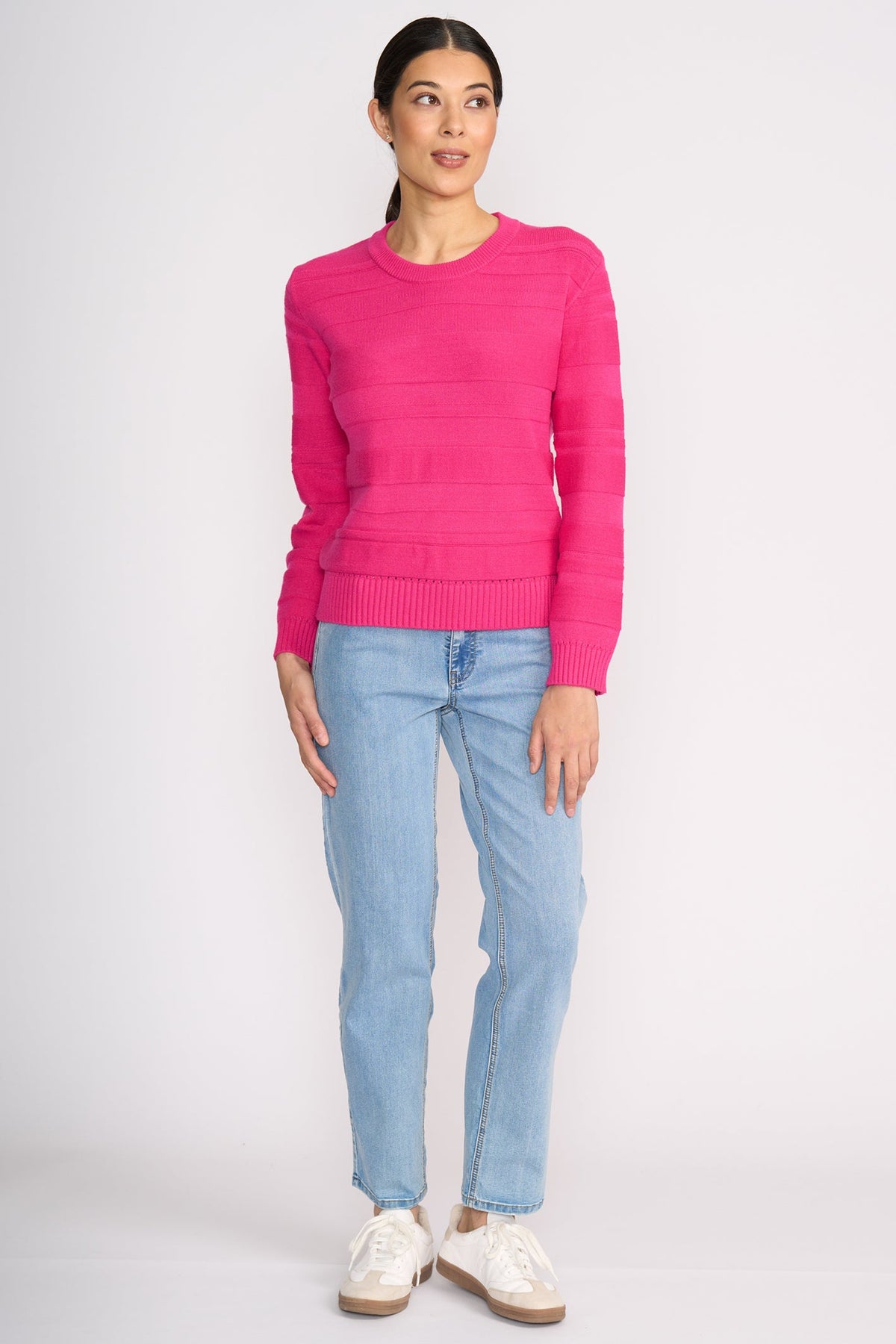 Foil FO8461 Face Value Electric Fuchsia Pink Jumper