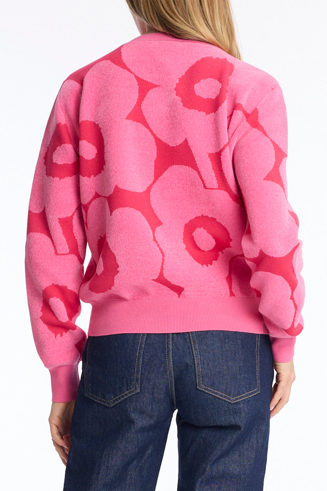 Leo & Ugo CH776 Pink Floral Jumper