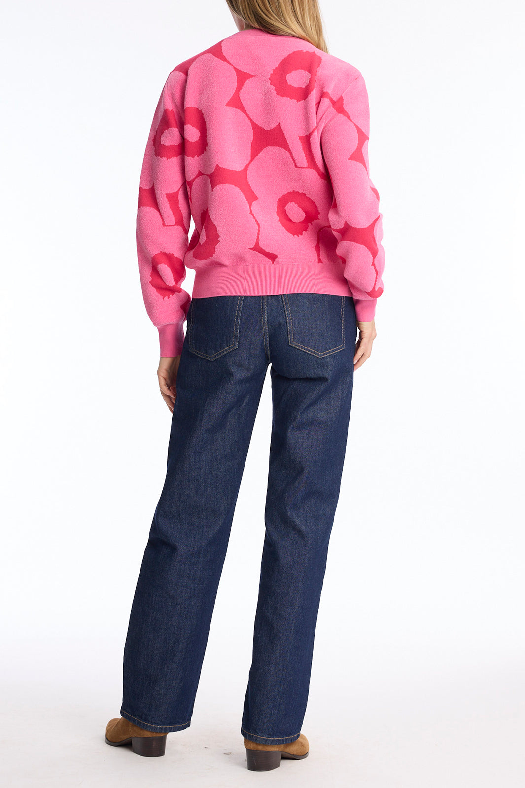 Leo & Ugo CH776 Pink Floral Jumper