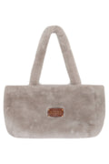 Micha Mink Faux Fur Tote Bag 104-597 4356