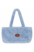 Micha Powder Blue Faux Fur Tote Bag 104-597 5415