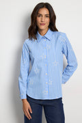 Tinta Adonella Blue Stripe Star Shirt